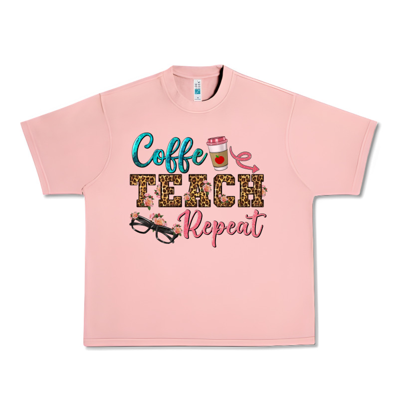 Coffee Teach Repeat Urban Heavy Tee by BundleAndBundleShop | Teevron