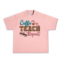 Salmon coffee teach repeat Urban Heavy Tee - BundleAndBundleShop