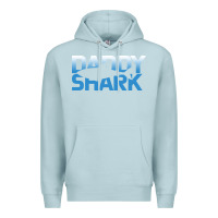 Blue Mist Daddy Shark Premium Hoodie - Bettercallsaul