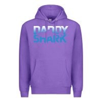 Purple Daddy Shark Premium Hoodie - Bettercallsaul