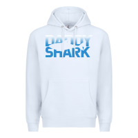 White Daddy Shark Premium Hoodie - Bettercallsaul