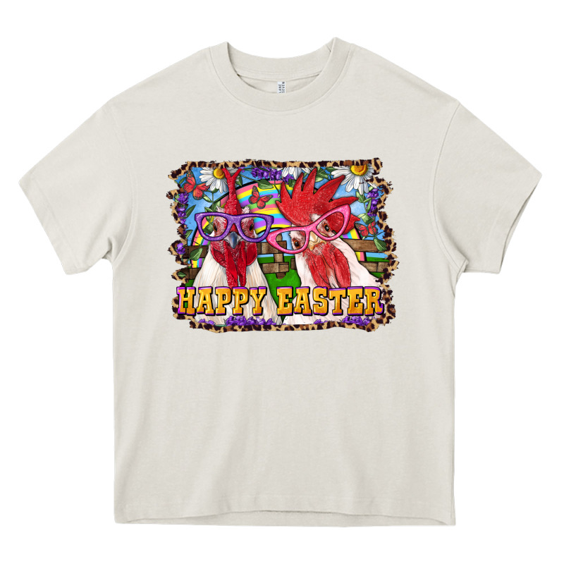 Happy Easter Roosters Heavy Core Tee by RanaPortraitStore | Teevron