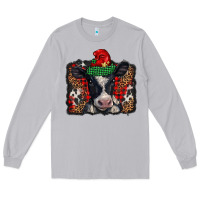 Moon Dust christmas black and white baby cow Long Sleeve Tee - BarkalooDesign