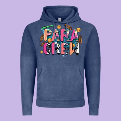Para Crew Vintage Hoodie Designed By Adodesignshop