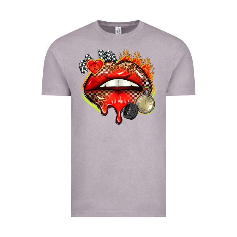 Race Lips Vintage Tee by AdoDesignShop | Teevron