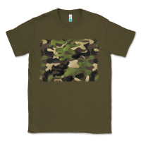 Army Green camouflage background Classic Tee - BarkalooDesign