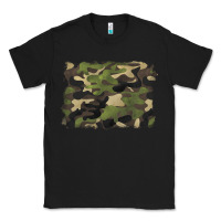 Black camouflage background Classic Tee - BarkalooDesign
