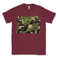 Burgundy camouflage background Classic Tee - BarkalooDesign