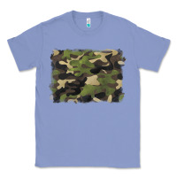Colony Blue camouflage background Classic Tee - BarkalooDesign