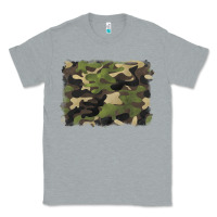 Heather Grey camouflage background Classic Tee - BarkalooDesign