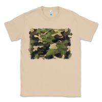 Mushroom camouflage background Classic Tee - BarkalooDesign