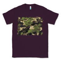 Plum camouflage background Classic Tee - BarkalooDesign