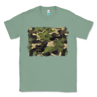Sage camouflage background Classic Tee - BarkalooDesign