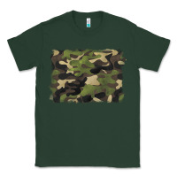 Sports Green camouflage background Classic Tee - BarkalooDesign