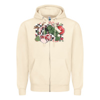 Sandshell gamer christmas game controller Zipper Hoodie - MaliasSmallBusiness