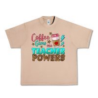 Burro coffee gives me teacher powers Urban Heavy Tee - BundleAndBundleShop