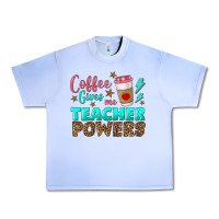 Grape Ice coffee gives me teacher powers Urban Heavy Tee - BundleAndBundleShop