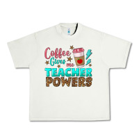 Pistachio coffee gives me teacher powers Urban Heavy Tee - BundleAndBundleShop