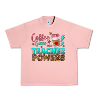 Salmon coffee gives me teacher powers Urban Heavy Tee - BundleAndBundleShop