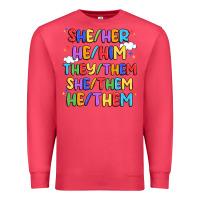 Cardinal pride pronouns Premium Sweatshirt - Artiststas