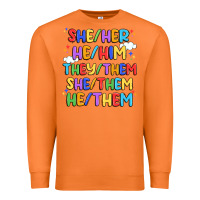 Carrot pride pronouns Premium Sweatshirt - Artiststas