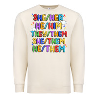 Sandshell pride pronouns Premium Sweatshirt - Artiststas