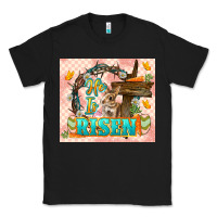 Black Easter Day He is risen 20oz skinny Classic Tee - LillyAllenDesigns
