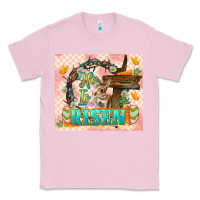 Bubblegum Pink Easter Day He is risen 20oz skinny Classic Tee - LillyAllenDesigns
