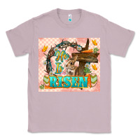 Lilac Easter Day He is risen 20oz skinny Classic Tee - LillyAllenDesigns
