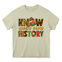 Mossy know your own history Heavy Core Tee - texasbilliewilder