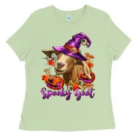 Matcha Spooky Goat Ladies Tee - RanaPortraitStore