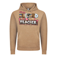 Vintage Coffee blessed teacher Vintage Hoodie - AdoDesignShop
