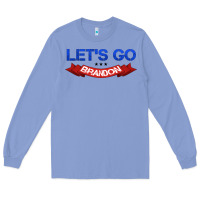 Colony Blue Let's Go Brandon Long Sleeve Tee - Jasminsmagicworld