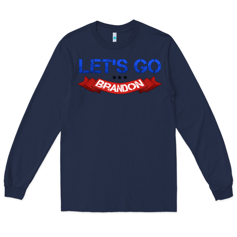 Let's Go Brandon Long Sleeve Tee by Jasminsmagicworld | Teevron