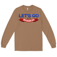 Toasted Coconut Let's Go Brandon Long Sleeve Tee - Jasminsmagicworld