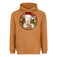 Meerkat Baby Cashmere Goat Christmas Heavyweight Hoodie - LillyAllenDesigns