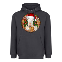 Baby Cashmere Goat Christmas Heavyweight Hoodie | Teevron