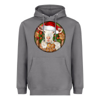 Storm Baby Cashmere Goat Christmas Heavyweight Hoodie - LillyAllenDesigns