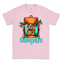 Bubblegum Pink camp life camp backpack Classic Tee - AdoDesignShop