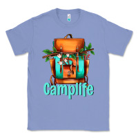 Colony Blue camp life camp backpack Classic Tee - AdoDesignShop