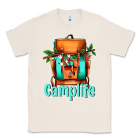 Natural camp life camp backpack Classic Tee - AdoDesignShop