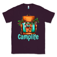 Plum camp life camp backpack Classic Tee - AdoDesignShop
