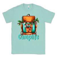 Seafoam camp life camp backpack Classic Tee - AdoDesignShop