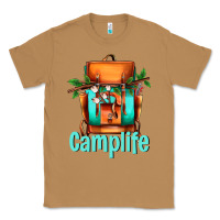 Toasted Coconut camp life camp backpack Classic Tee - AdoDesignShop
