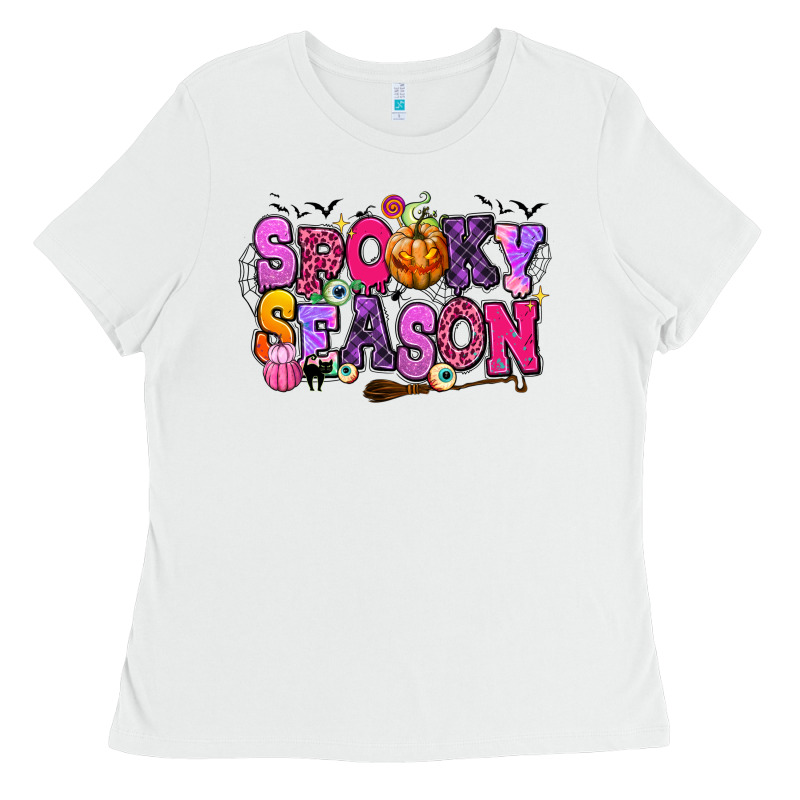 Spooky Season Halloween Ladies Tee by RanaPortraitStore | Teevron