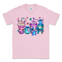 Bubblegum Pink stitch coffee Classic Tee - Jasminsmagicworld