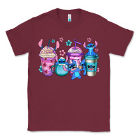 Burgundy stitch coffee Classic Tee - Jasminsmagicworld