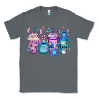 Charcoal Heather stitch coffee Classic Tee - Jasminsmagicworld