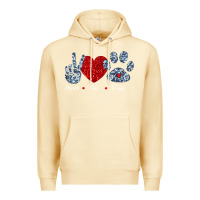 Pina Colada Peace Love Paws Premium Hoodie - Bettercallsaul
