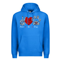 True Royal Peace Love Paws Premium Hoodie - Bettercallsaul
